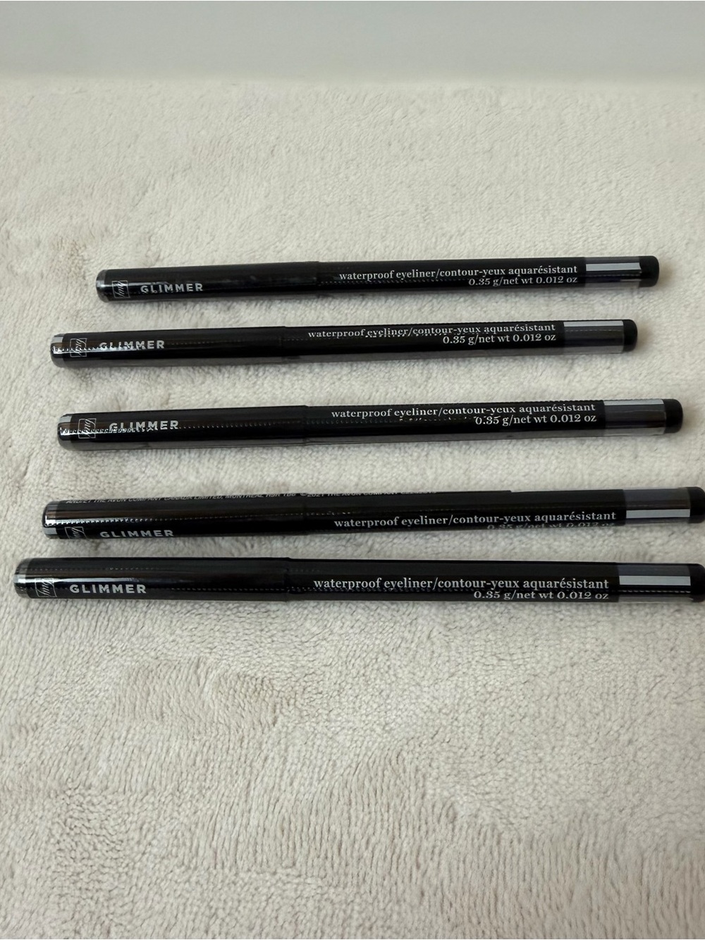Glimmer Stick Waterproof Eyeliners (Set Of 5)